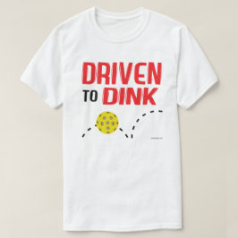 "Drivande till den Dink" Pickleball skjortan T Shirt