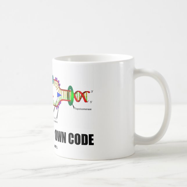 Drivande vid mitt eget kodifiera kaffemugg (Höger)