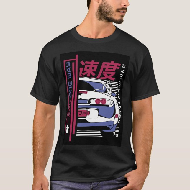 Drivbil Japan Classic T-Shirt (Framsida)