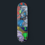 Drivbordsdäck för robotanimering mini skateboard bräda 18,5 cm<br><div class="desc">l skapat den här teckningen</div>