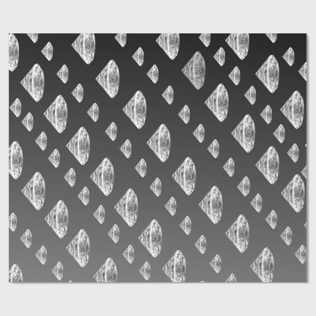 Drivdiamanter | Luxurit Bröllop Presentpapper (Platt)