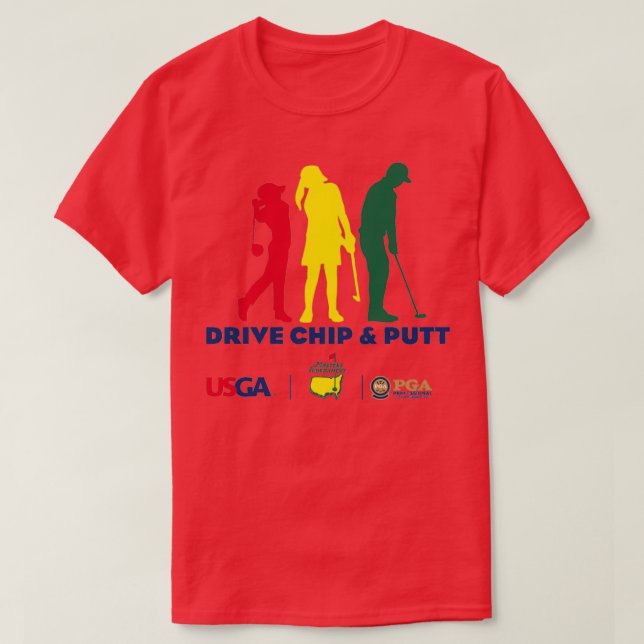Drive Chip and Putt T Shirt (Design framsida)