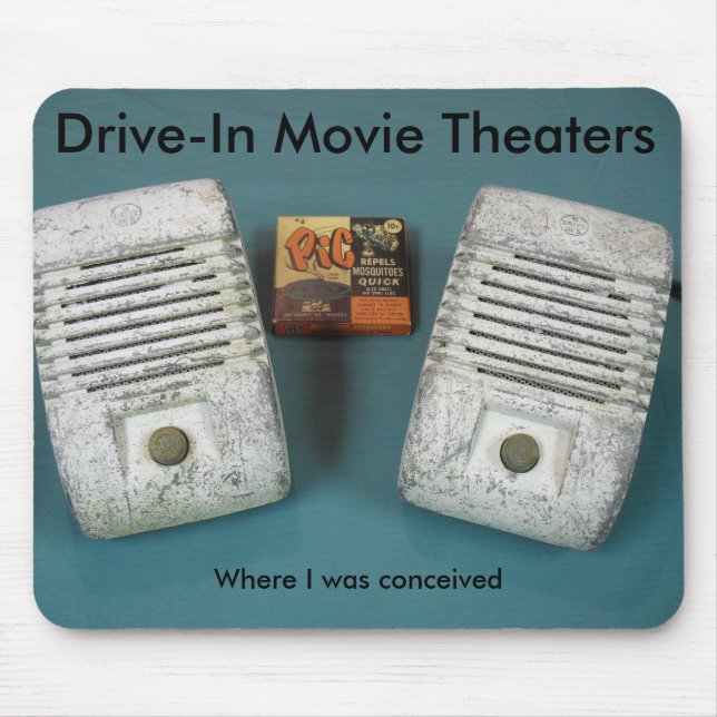Drive-in- filmbiografer musmatta (Framsidan)