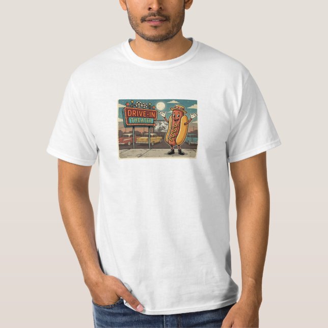 Drive in Wiener T Shirt (Framsida)