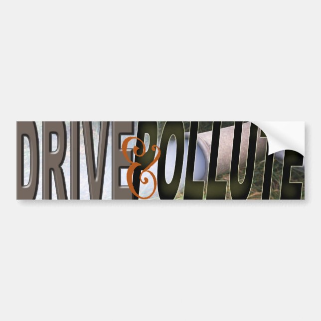DRIVE&POLLUTE BILDEKAL (Framsidan)
