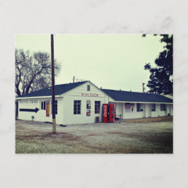 Drive-thru Spritbutik i Kingman Kansas Vykort