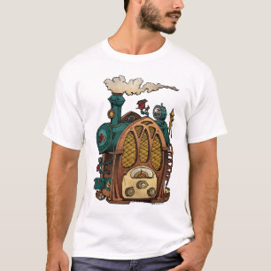 Driven ånga radiosände SPPS T-shirt