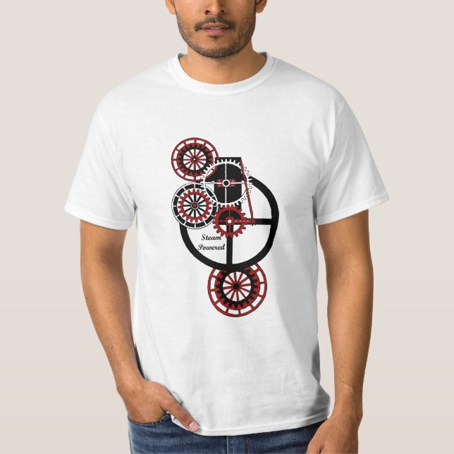 Driven ånga! tee (Framsida)