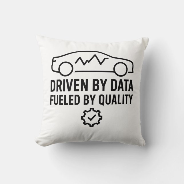 Driven av data, driven av kvalitet inom bilindustr kudde (Framsida)