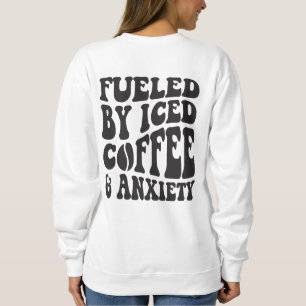 Driven av iskaffe och ångest t shirt