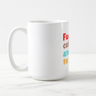Driven av kaffe och redo att undervisa – kaffemugg