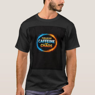 Driven av koffein herr t-shirt