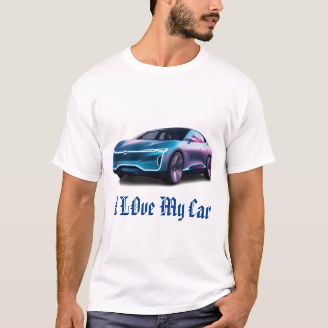 Driven av Passion: Car Älskare Shirt T (Framsida)