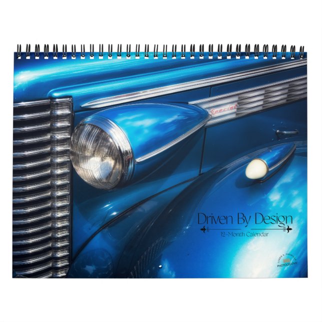 Driven By Design 12-Month Calendar Kalender (Omslag)