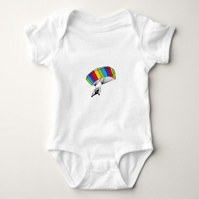 Driven fallskärm tee (Framsida)