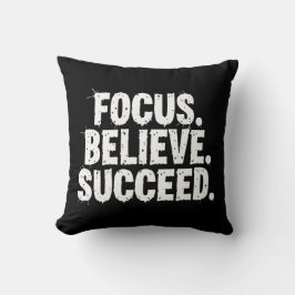 Driven för att lyckas kudde