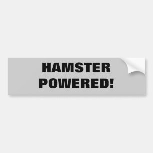 Driven Hamster Bildekal