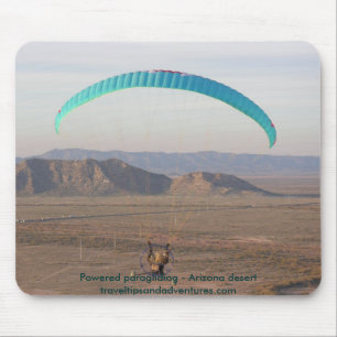 Driven paragliding - Arizona öken Musmatta