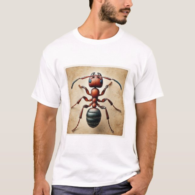 Driver Ant Dorylus 061124IREF223 - Watercolor T Shirt (Framsida)