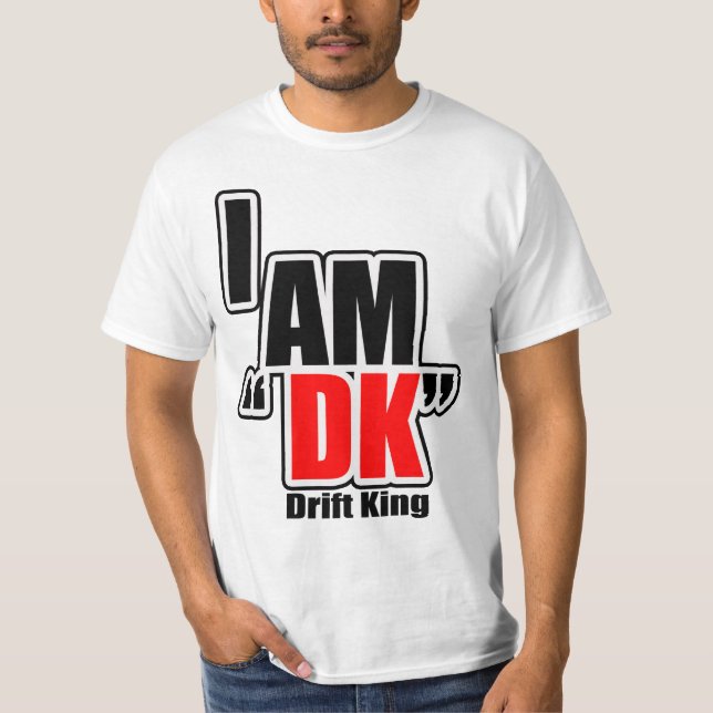 "Driver JAG FÖRMIDDAGEN DK" kung T Shirt (Framsida)