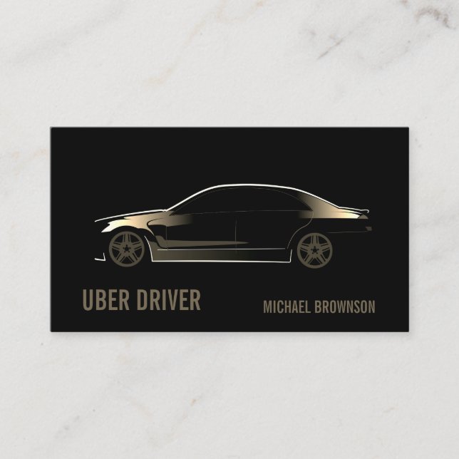 Driver Mobile online Visitkort (Framsida)
