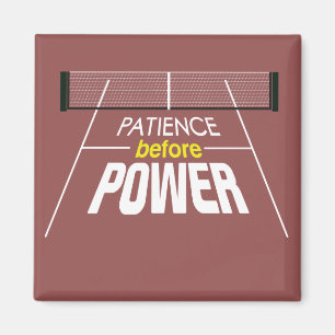 "Driver patiens för" den Pickleball magneten Magnet