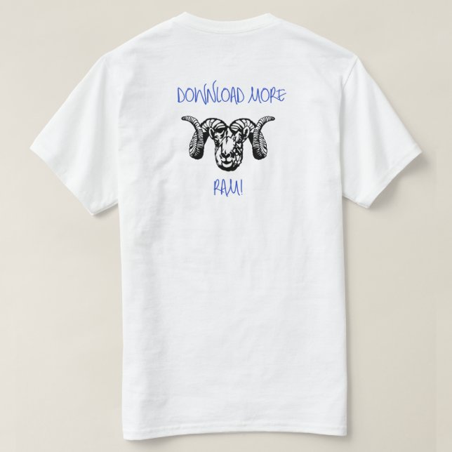DRIVERS.COM/nedladdningen rammar mer!! T-shirt (Design baksida)