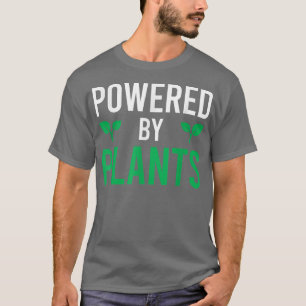 Drivet av växter Vegetarian Vegan Workout Plant P T Shirt