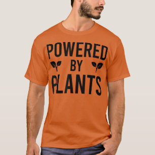Drivet av växter Vegetarian Vegan Workout Plant P T Shirt