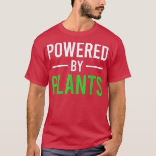 Drivet av växter Vegetarian Vegan Workout Plant P T Shirt