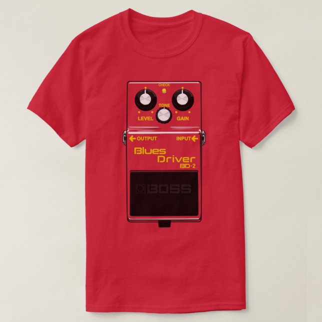 Drivin the Blues T Shirt (Design framsida)