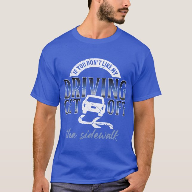 Driving Instructoreacher School Lesson Drivers Lic T Shirt (Framsida)