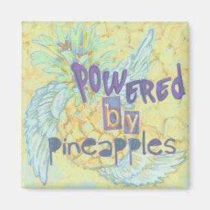 Drivit av ananas, magneter
