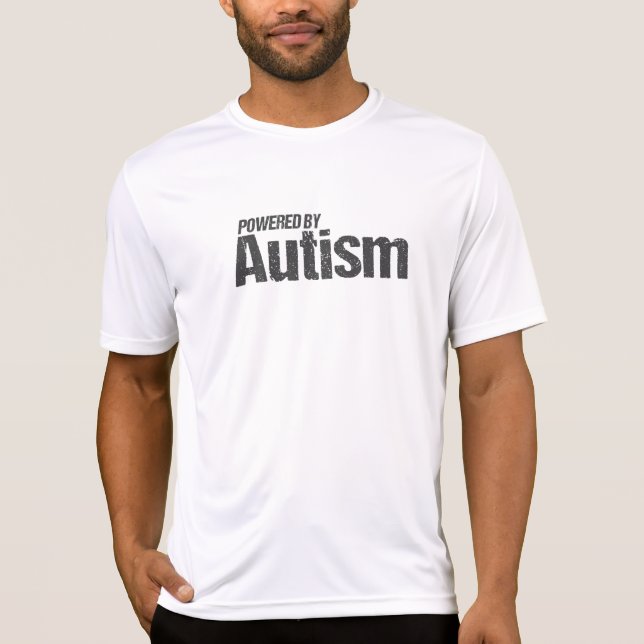 Drivit av Autismspringskjortan T-shirt (Framsida)