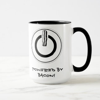 Drivit av BACON! Mugg