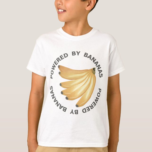 Drivit av bananer tee shirt (Framsida)