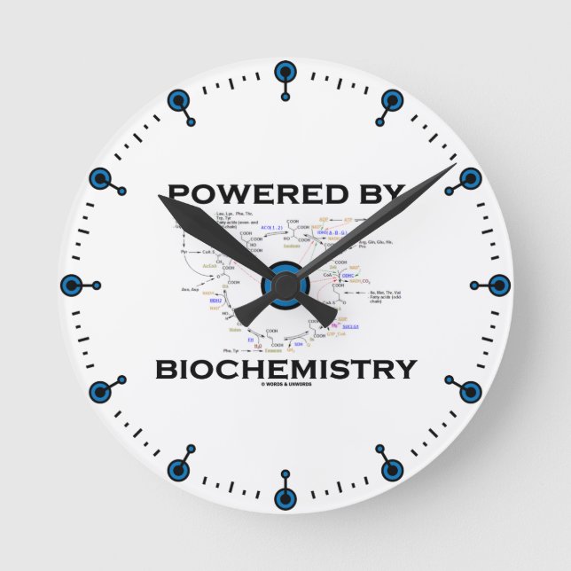 Drivit av Biochemistry (Krebs cyklar), Rund Klocka (Framsida)