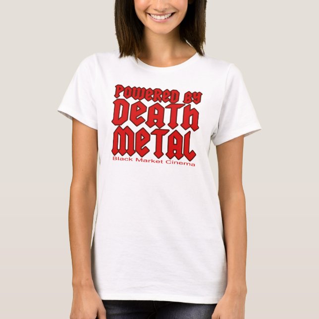 drivit av dödmetall t shirt (Framsida)