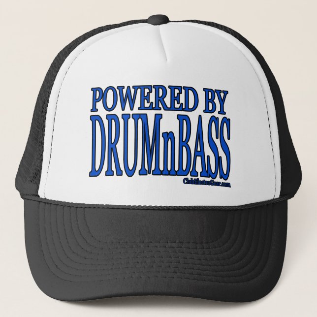 drivit av DRUMnBASS Truckerkeps (Framsida)
