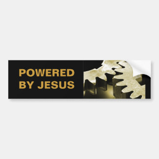 Drivit av Jesus Bildekal