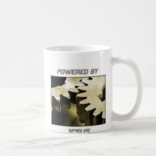 Drivit av Jesus Kaffemugg