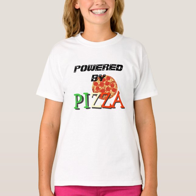 Drivit av Pizza Tee (Framsida)