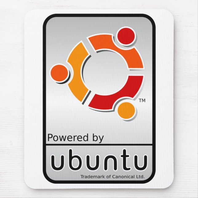 Drivit av Ubuntu Mousepad Musmatta (Framsidan)