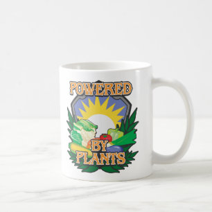 Drivit av växter kaffemugg