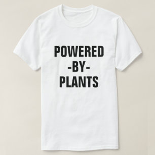 Drivit av växtmanar skjortan för vegan tee shirt