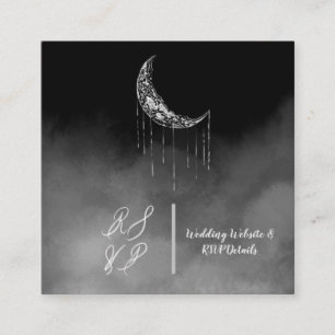 Drivkort för konstnärligt calligraphy-hölje i Måne Tilläggskort