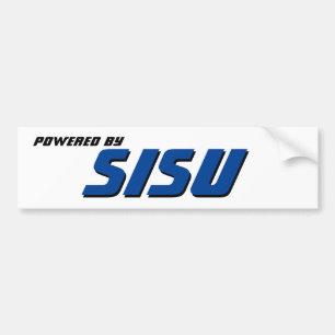 Drivkraften från Sisu Bumper Sticker Bildekal