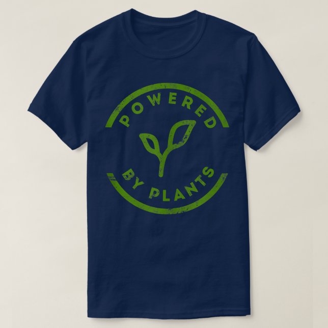 Drivkraften hos växterVegan Workout 179 T Shirt (Design framsida)