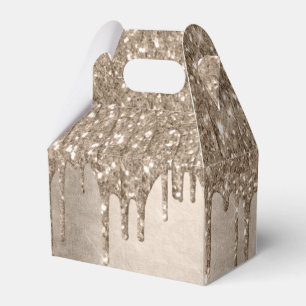 Drivmedelstyp Glitter Champagne Guld Drizzle Presentaskar