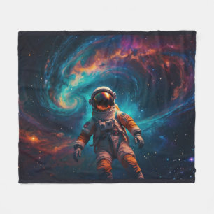 Drivning av astronaut i Rymden Fleecefilt